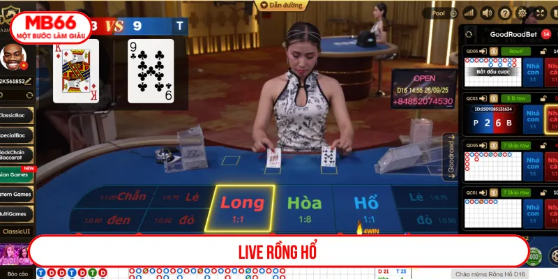 Live Rồng Hổ
