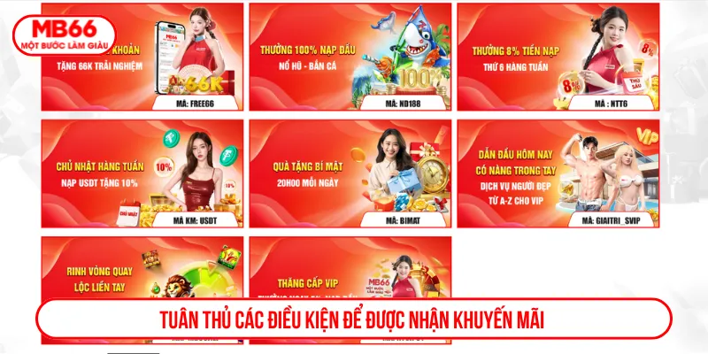 Mỗi ưu đãi có điều kiện mà hội viên cần thực hiện