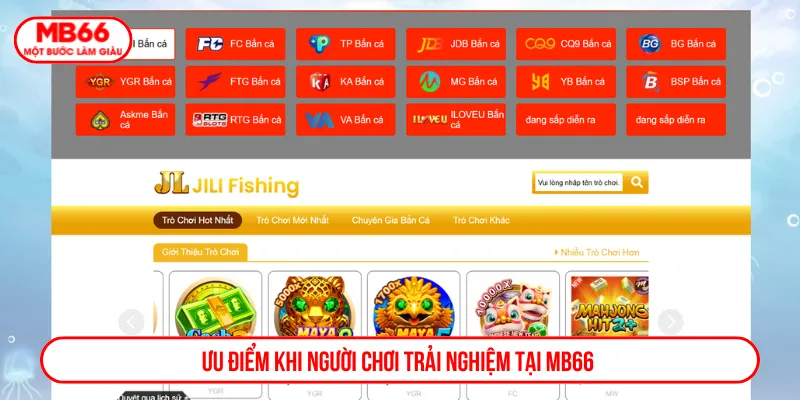 Nhiều ưu điểm nhằm đem lại lợi thế cho hội viên cá cược