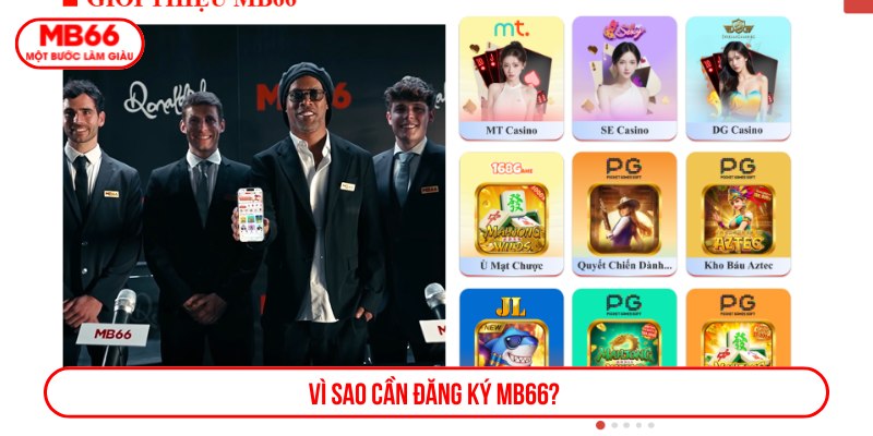 Lý do người chơi nên đăng ký cá cược khi tham gia MB66